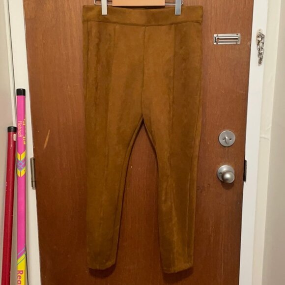 Old Navy Stevie Suede Pants - Picture 2 of 5